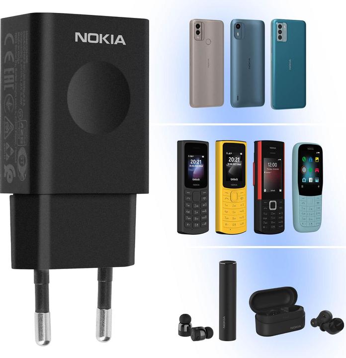 Produktbild Nokia CH-35E Netzadapter mit USB-Anschluss (5 W)