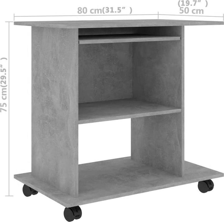 Actual product image VidaXL Valerye (80 x 50 x 75 cm)