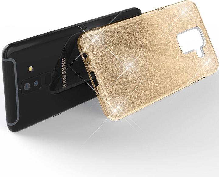 Actual product image Nalia Glitter mobile phone case (Samsung Galaxy A6+)