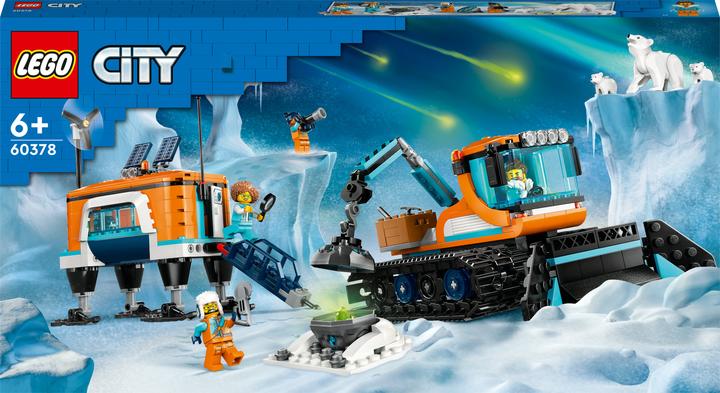 Produktbild LEGO City Arktis-Schneepflug mit mobilem Labor (60378, LEGO City)