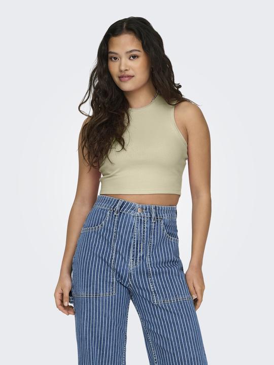 Produktbild Only Onlvilma S/L Cropped Tank Top Jrs Noos (M)