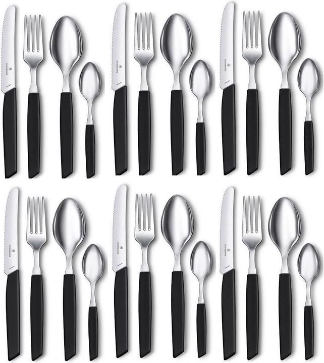 Actual product image Victorinox Swiss Modern cutlery set (24 Piece, Cutlery set)