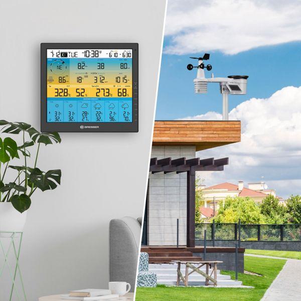 Image du produit Bresser Centre météorologique 7-en-1 solaire 6 jours 4cast Pro SF