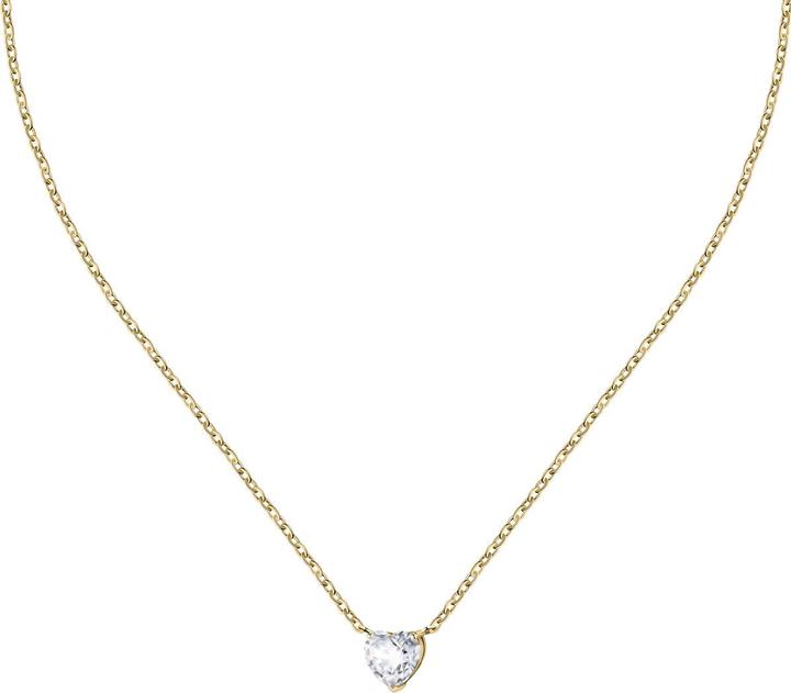 Produktbild La Petite Story Love Heart Halskette (Edelstahl, Edelstahl/Edelstahl, 40 - 45 cm)