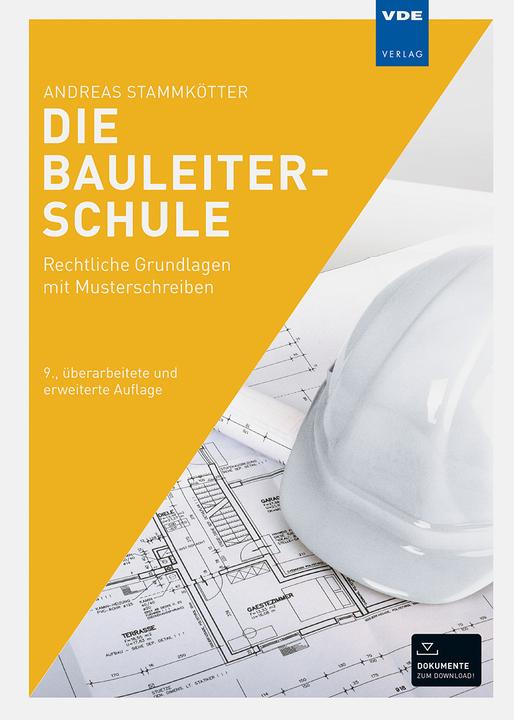 Image du produit Die Bauleiterschule (Allemand, Andreas Stammkötter, 2024)