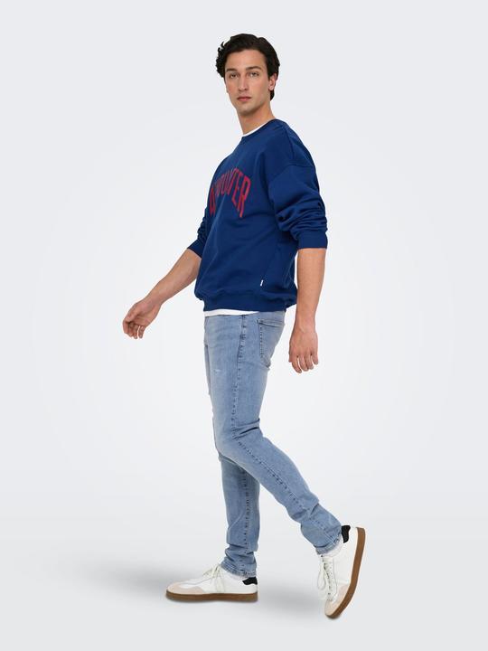 Produktbild Only & Sons ONSLOOM Niedrige Taille Slim Fit Jeans Slim Fit Jeans (W30/L32)