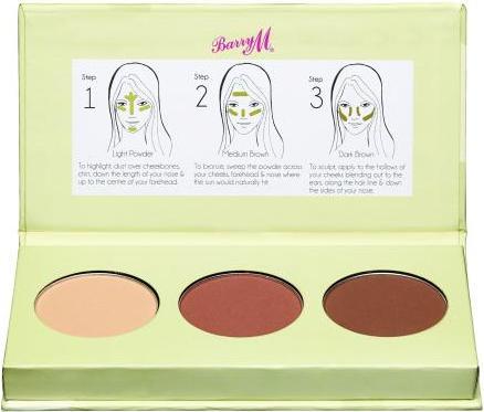 Produktbild Barry M Flawless Chisel Cheeks (Light - Medium)