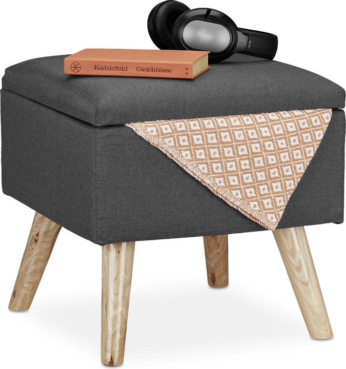 Immagine prodotto Relaxdays Sgabello con Contenitore, Vari Colori