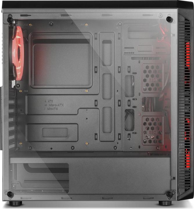 Immagine prodotto Nox ATX TOWER HUMMER TGM RAINBOW RGB - Torre (mATX, Mini-ITX, ATX)