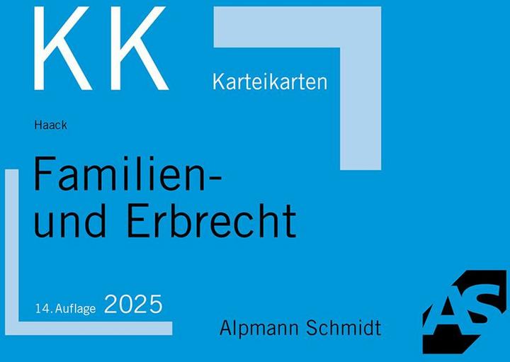 Immagine prodotto Karteikarten Familien- und Erbrecht (80 x)