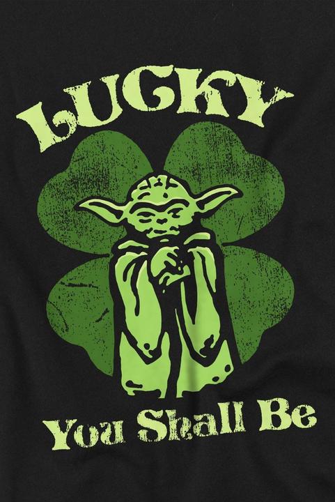 Actual product image Star Wars Childrens/Kids Lucky Yoda St Patricks Day T-Shirt (116)