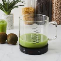 Cook Concept 5kg-Waage mit abnehmbarem Messbecher 1.5l