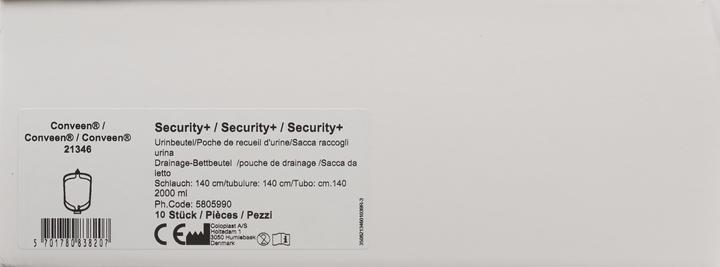 Image du produit Conveen Security Plus Sac de nuit non stérile 2000 ml, 10 pièces