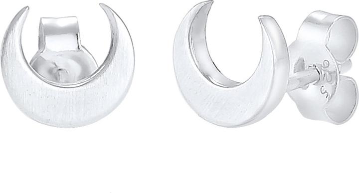 Elli Halbmond Stecker (Sterling Silber)