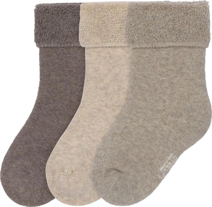 Produktbild Lässig Babysocken Babysocken 3er Pack Terry aus Bio-Baumwolle (3er Pack, 15 - 18)