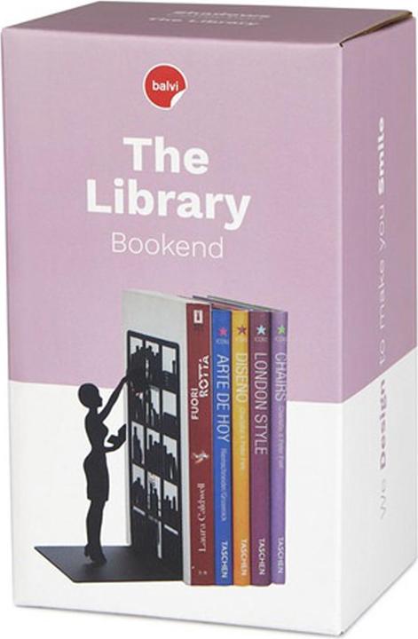 Image du produit Balvi Serre-livres THE LIBRARY (10 x 8,5 x 17 cm)