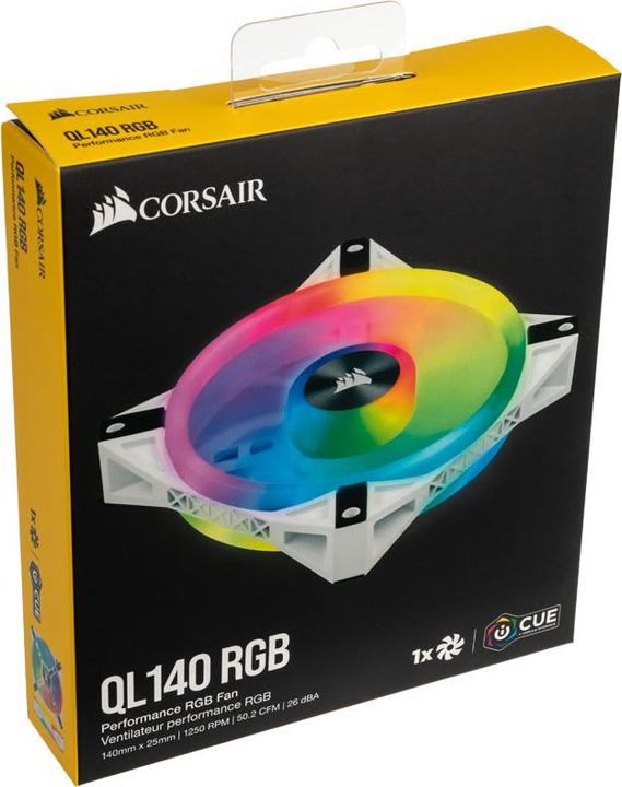 Actual product image Corsair iCUE QL140 RGB (140 mm, 1 x)