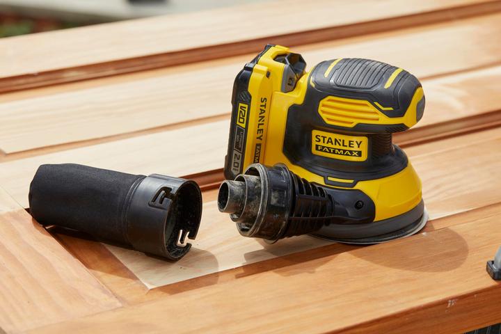 Actual product image Stanley V20 / 18V (Eccentric grinder)