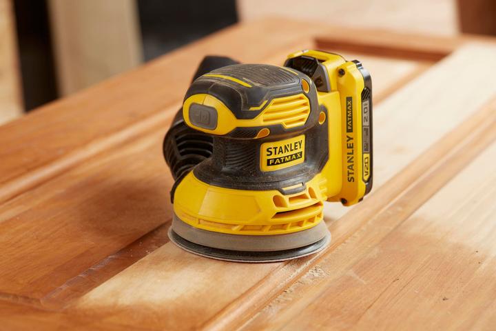Actual product image Stanley V20 / 18V (Eccentric grinder)