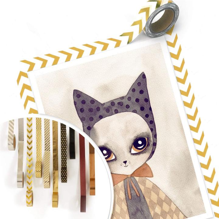 Immagine prodotto Trenddeko Gatto di carnevale (30 x 40 cm)