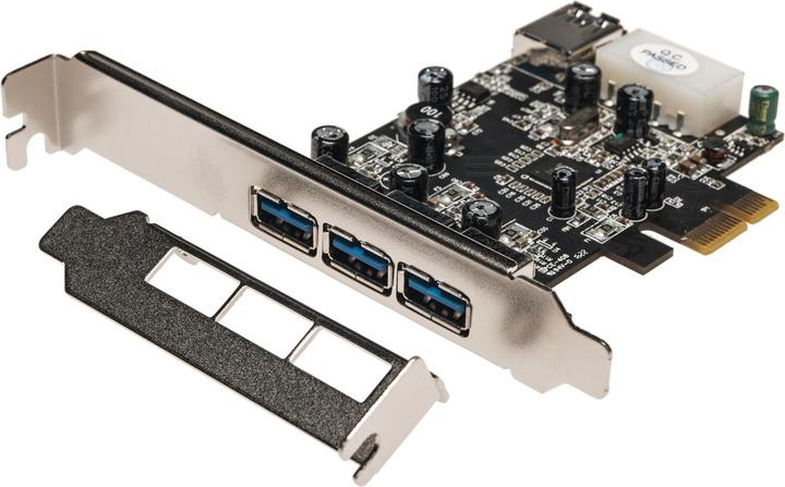 Actual product image Delock PCI-E card > 3 x external + 1 x internal USB 3.0