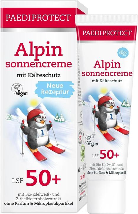 Image du produit Paediprotect Crème solaire alpine (Crème solaire, SPF 50+, 30 ml, 50 g)