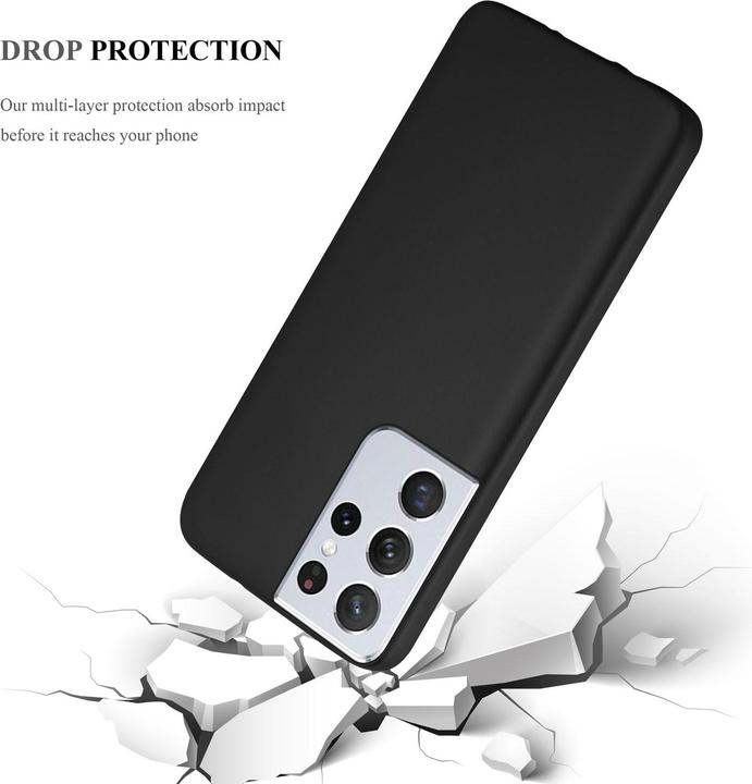 Image du produit Cadorabo Couverture métallique mate TPU (Samsung Galaxy S21 Ultra)