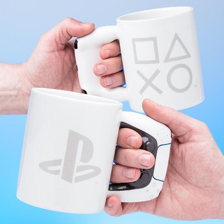 Immagine prodotto Paladone Products Tazza a forma di Playstation PS5 (550 ml, 1 x)