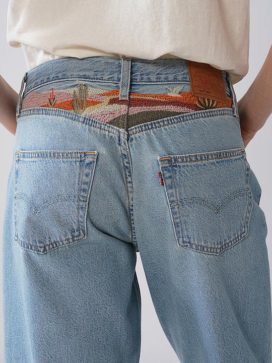 Actual product image Levis Mom Fit 501 90S ANKLE DESERT UTOPIA (W27/L29)
