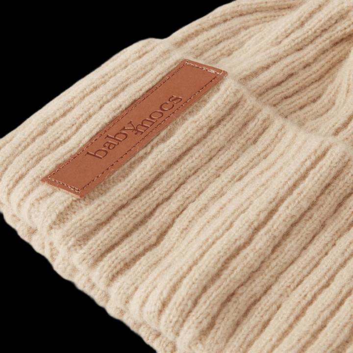 Produktbild BabyMocs Beanie - Beige