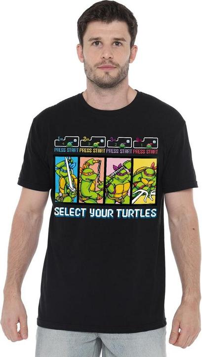 Immagine prodotto Teenage Mutant NT Select Your Turtles Maglietta Uomo (M)