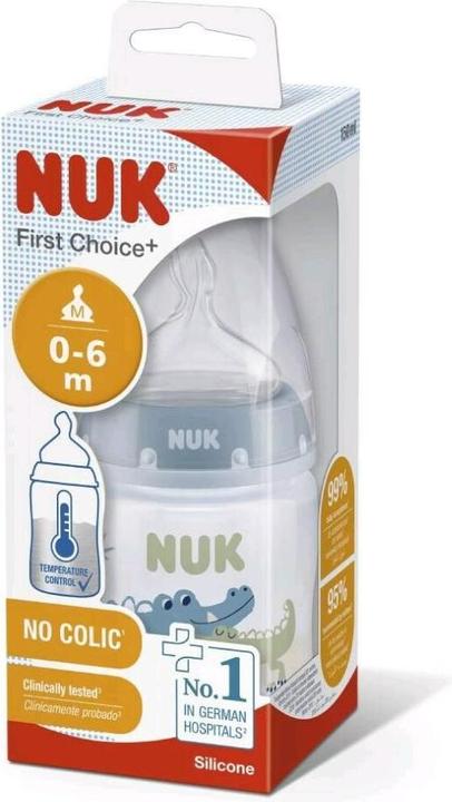 Actual product image NUK Baby bottle First Choice Temperature Control 150ml blue (150 ml)
