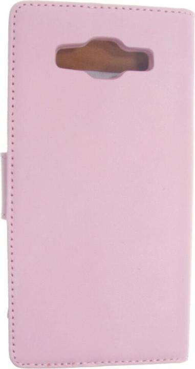 Produktbild OEM Slim Leather Book Case for A5 Galaxy A500 - pink 4250710560851 (Samsung Galaxy A5)