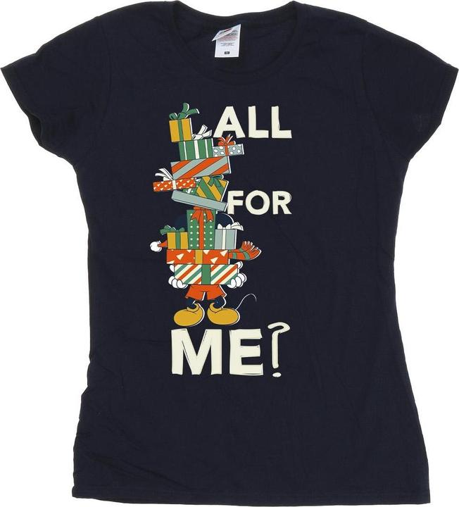 Immagine prodotto Disney Mickey Mouse Presents All For Me Maglietta Donna (XXL)