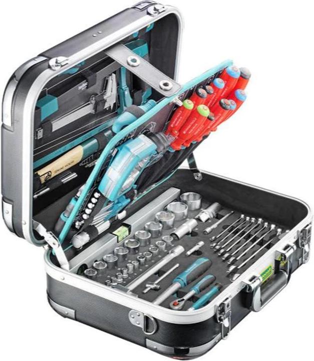 ABS tool case PRO CHROME PREMIUM 152 pcs (152 pieces)