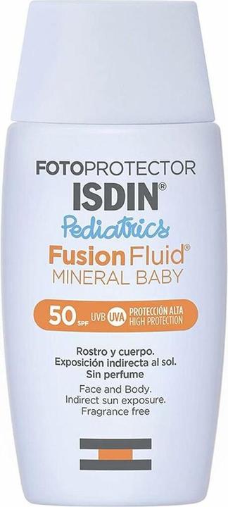 Actual product image Isdin Mineral Baby (Suntan cream, SPF 50, 50 ml)