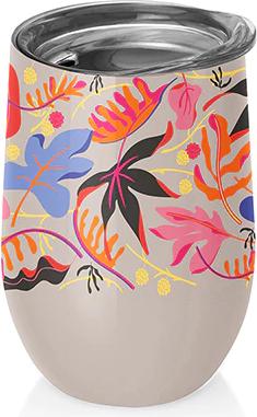 Produktbild Chic.Mic Edelstahlbecher Mit Deckel Secret garden 420 ml