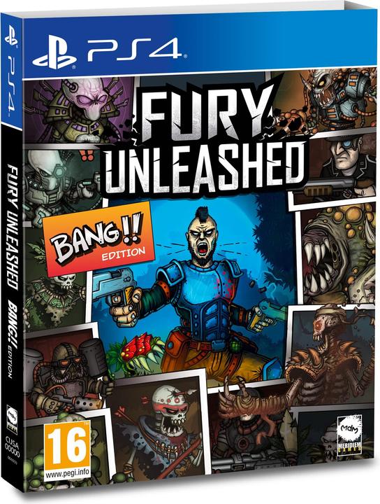 Actual product image Meridiem Games Fury Unleashed Bang!!! Edition (PS4, EN, FR)