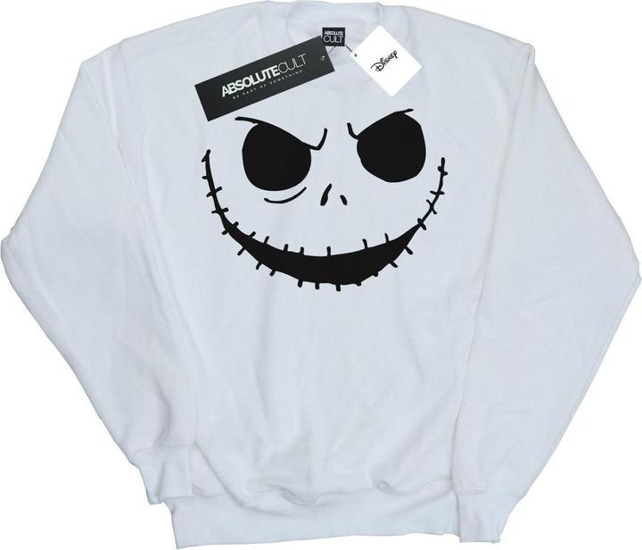 Immagine prodotto Disney Nightmare Before Christmas Jack's Face Bold Felpa Donna (M)