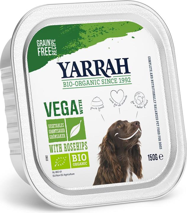 Immagine prodotto Yarrah Cibo per cani Vega in a Bowl Organic (Adulto, 1 pz., 150 g)