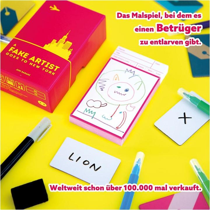 Produktbild Oink Games A Fake Artist Goes To New York (Englisch, Deutsch, Italienisch, Französisch, Spanisch)