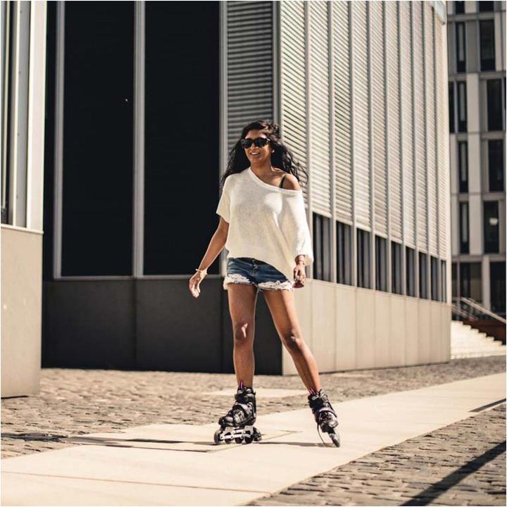 Actual product image Hudora Children Inline Skates Mia Purple (29, 30, 31, 32)