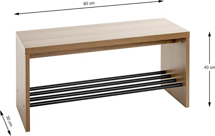 Produktbild HAKU Möbel Kade (80 x 30 x 40 cm)