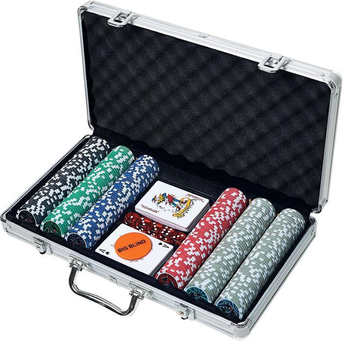 Immagine prodotto Natural games Set da poker in valigetta di alluminio (Tedesco)