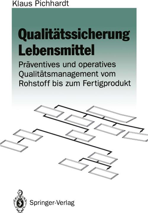 Actual product image Qualitätssicherung Lebensmittel (German, Klaus Pichhardt, 2012)