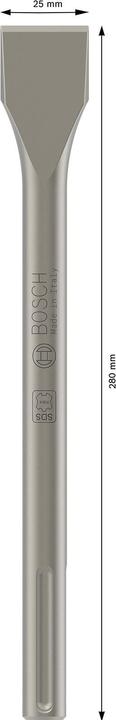Produktbild Bosch Professional Zubehör PRO SDS max-4C Flachmeissel-Set, 25 x 280 mm (25 mm)