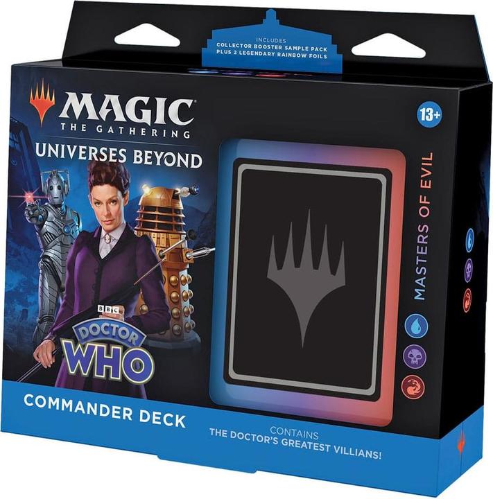 Immagine prodotto Magic the Gathering Universes Beyond: Doctor Who Commander-Deck Blast From The Past - - EN (Inglese, Comandante)