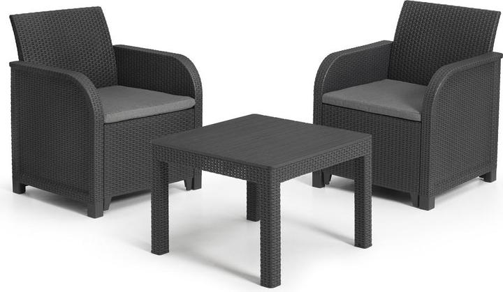 Produktbild Keter Rosalie Balkon-Set - Grau (249588)