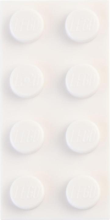 Actual product image LEGO 2x4 bricks white - 1000 pieces - White bricks 3001 (3001, LEGO Accessories)