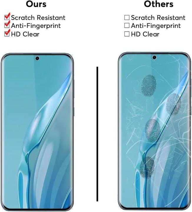 Immagine prodotto Evelatus P60 PRO 2.5D Copertura completa Giappone Colla Vetro Antistatico (1 Pezzo/i, Huawei P60 Pro)